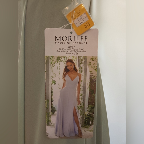 Mori Lee Bridesmaid Dress Style #21607 - Picture 6 of 13